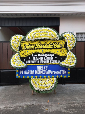 Papan Bunga Duka di Denpasar Utara