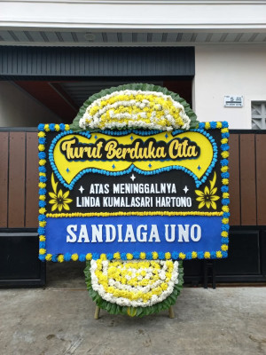 Papan Bunga Duka di Denpasar Utara